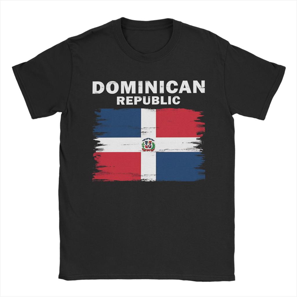 La Republica Dominicana EST 1844 Dominican  Graphic T Shirt Unisex Women  Cotton  Tee Shirt Clothing