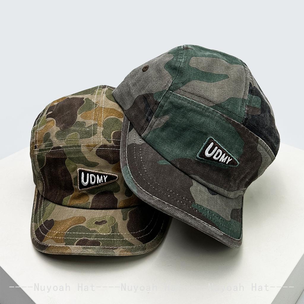 And Women Camouflage Embroidered Udmy Letter Prints Baseball Caps Sun Protection Personalized All-Match Peaked Hats Fashion Short Flat Brims Latest