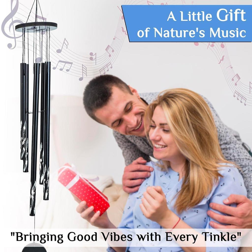 Wind Chimes for Home Décor – Hanging Bells for Balcony, Living Room, Bedroom, and Hall | Positive Energy Room Decoration Items, Home Décor