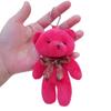 Teddy Plush Bear Toy Keychain Bag Pendant Stuffed Doll Home Decoration Gift Kids