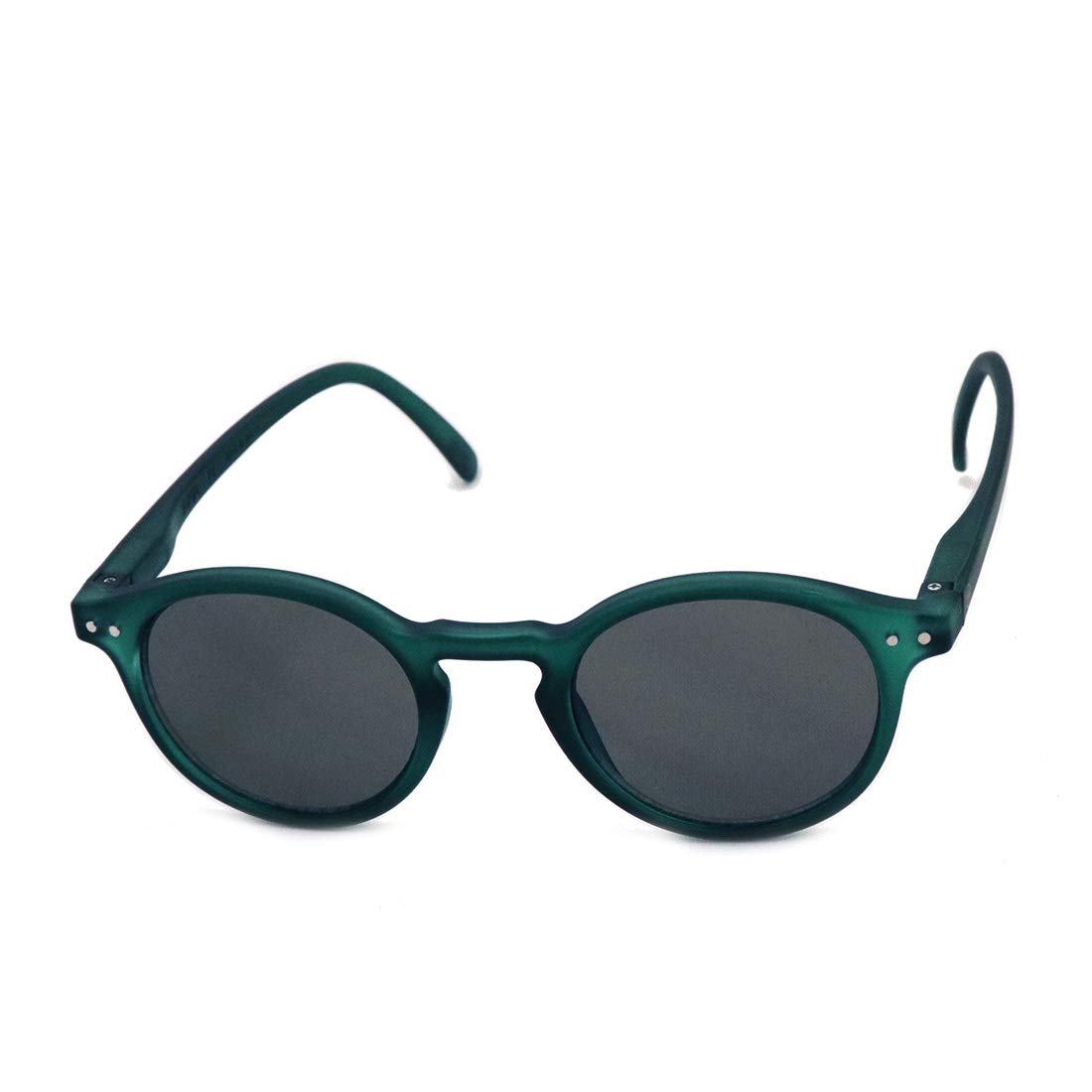 [IZIPIZI] Izipizi Sunglasses #H Model Boston (Green CrystalGray)