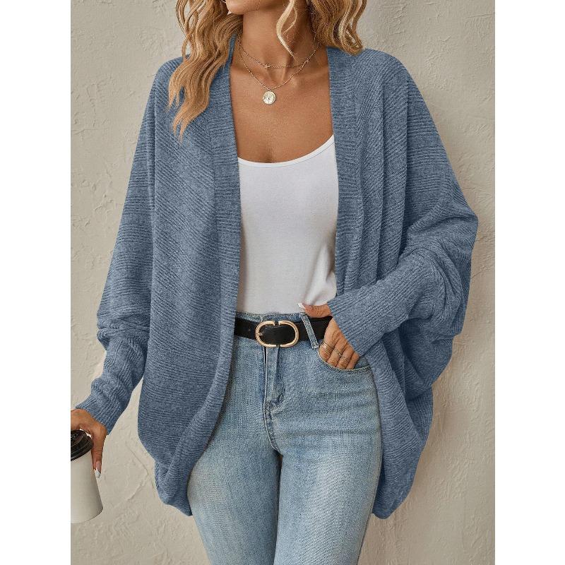 BITCED Damen Vintage Casual Einfarbig Druck Herbst Winter Langarm Jacken & Mäntel