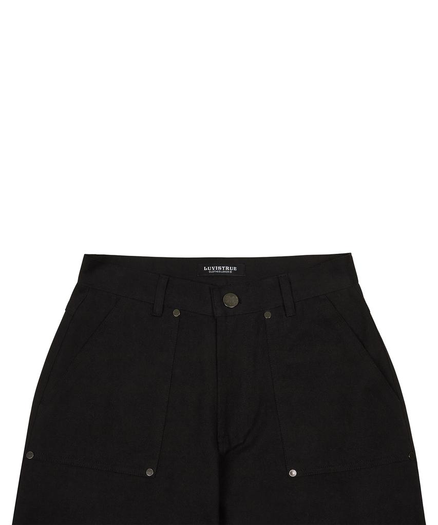 LUVISTRUE Py Cargo Pants(Black)