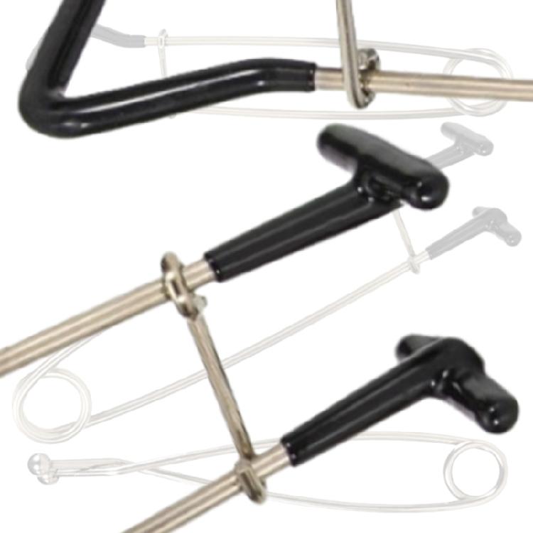 3 Stück Edelstahl Mundöffner Spreizer Salzwasser Angelwerkzeug Fischhakenentferner Extraktoren Fischmaul Kiefernsspreizer