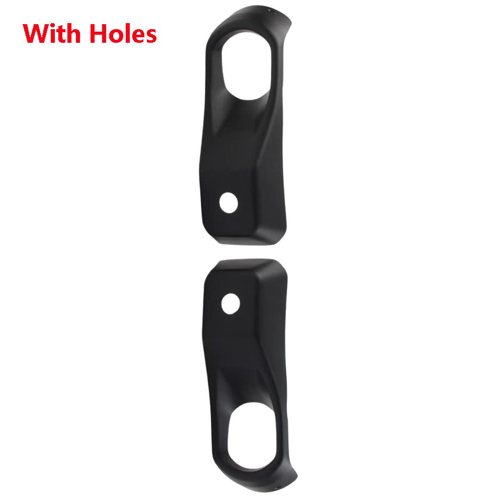 2pcs Car Front Bumper Fog Light Cover Frame Lights Protection Shell for Jeep Wrangler JL 2018 2019 2020 2021 2022