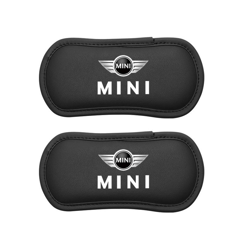Car Interior Leg Knee Rest Pads Leather Cushion For MINI Cooper R56 F56 R50 JCW Cabrio Aceman Countryman Clubman WORKS Roadster Tnrjc00