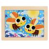 Early Education Wooden 20-Piece Puzzle Board for Infants and Young Children (Ages 0-6)