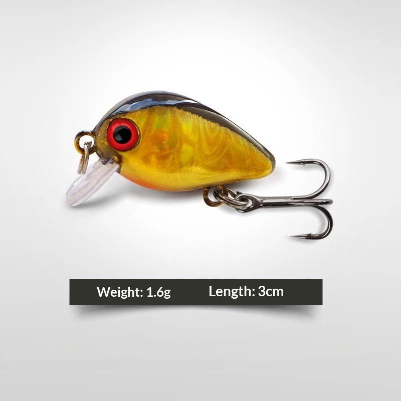 5.8Cm 6G Fishing Lures Sinking Micro Minnow Wobbler Artificial Hard Bait Fishing Accessories Mini Stream Bass Bait