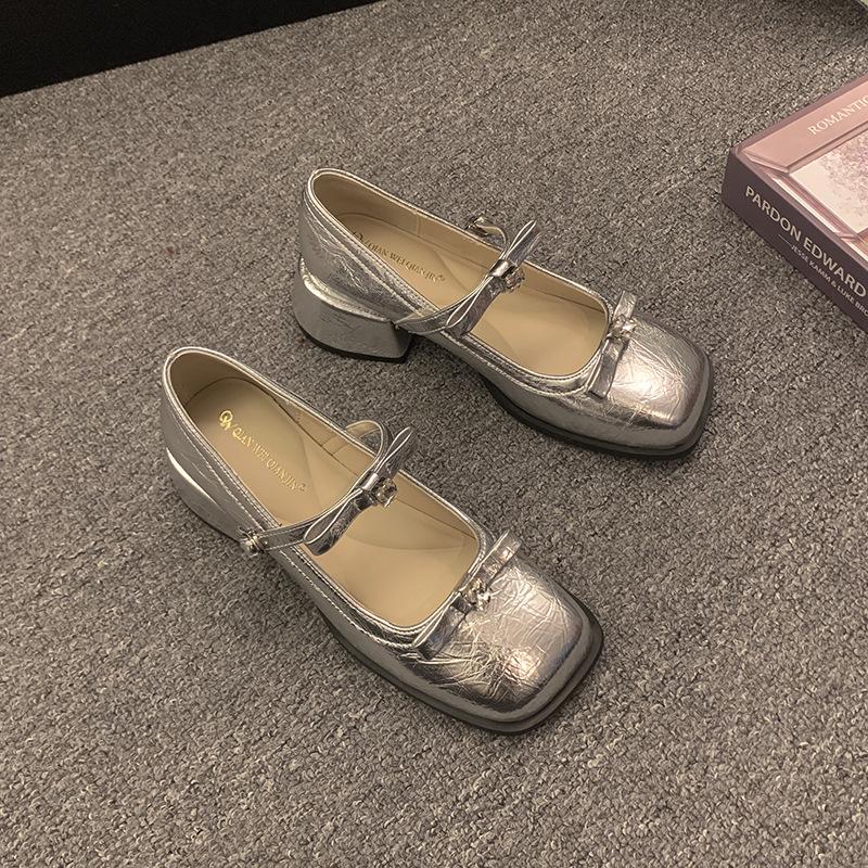 Fashion Hot Selling 2025 New Spring Autumn French Style Women Shoe Fashion Butterfly-knot Shoes Casual Low Heel Dress Street Style Shoes