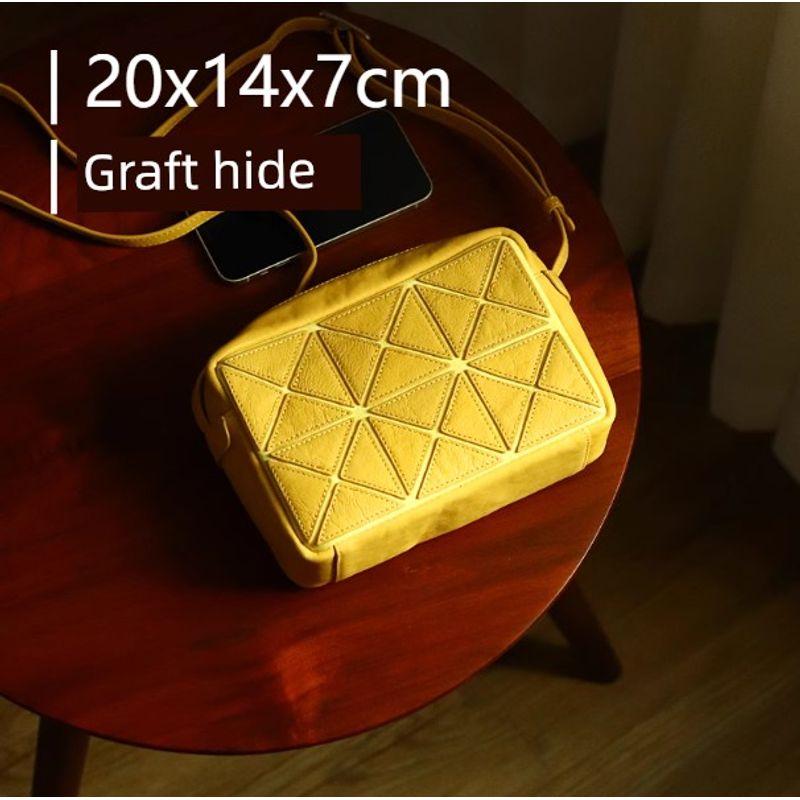 [Clearance Special Offer] First Layer Cowhide Women Bag Genuine Leather Bag Skeleton-Skin