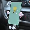 Mobile Phone Car Holder 2021 New Model Cartoon Car Phone Holder for Women Cute Navigation Car Air Vent Mount