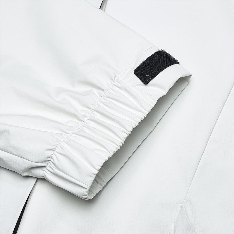 Fila Milano Series Versatile Casual Stand Collar Woven Jacket Women Jacket Cloud-White F11W515706FWT