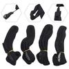 Buckle Car Roof Rack Luggage 4PCS 250 Kg 300x2.5cm 9.8ft Black