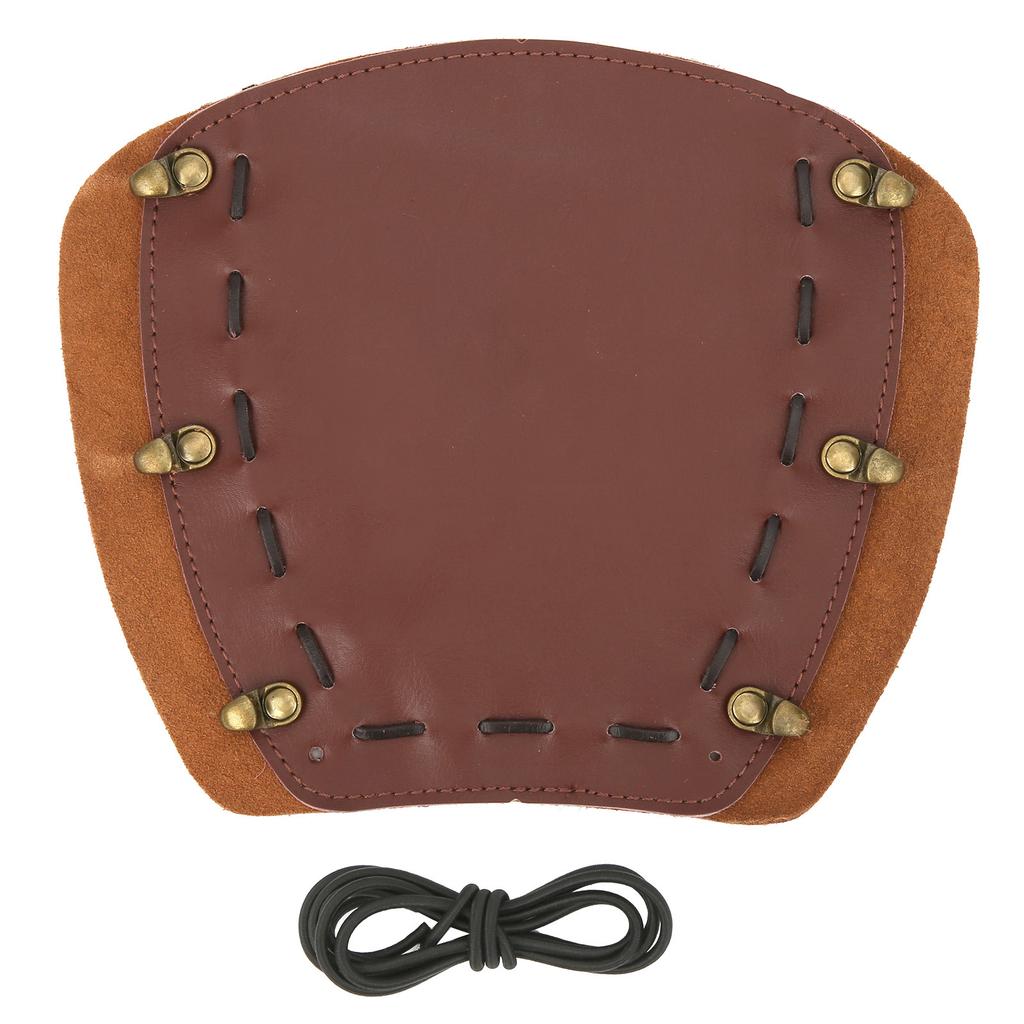 PU Leather Archery Arm Guard Protection Recurved Bow Adjustable Outdoor Accessories