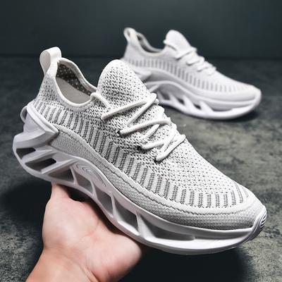 36-45 Unisex Shoes Men Running Shoes Casual Sports Shoes Fish Scales Large SizeTennis Shoes
