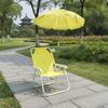 Chair with Umbrella Shaded Beach Sturdy for Fishing, Campers