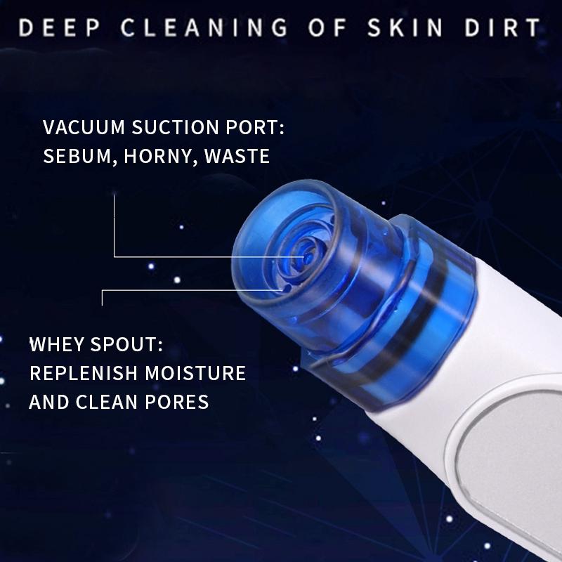 Oxygen Jet Peel Machine Facial Small Bubble Face Cleaning Hydro Water Machine Skin Care Clean Blackhead Cleaning Device
