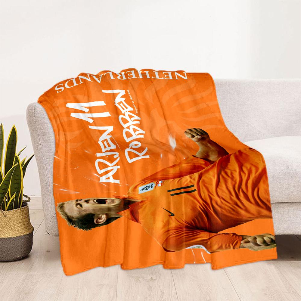 Manchester Player Blanket Warmthful Decor Suitable for Bedding Seaside Office Chair for All Occasions Warmthful Decor