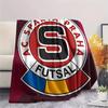 Coperta in Flanella Stampa AC Sparta Praha, Alta Qualità, Confortevole per Tutte le Stagioni, Decorazione per la Casa, Calore e Comfort, Perfetta per Regali di Natale