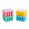 Creative Design Homemade Ice Box DIY Popsicle Mold Cube Tray Ice Cream Popsicle Mold  Kitchen Use