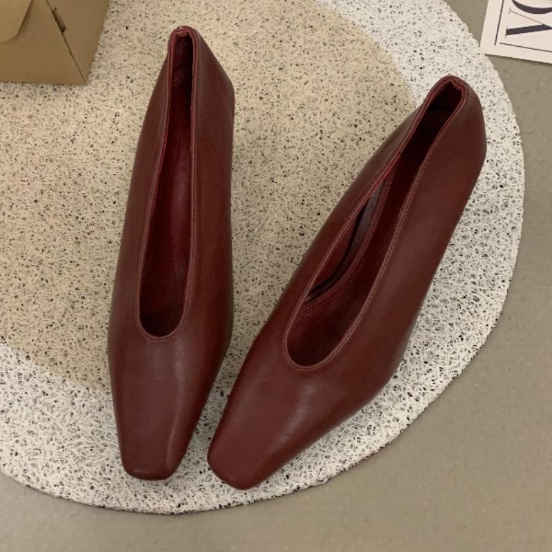 New Women Pointed Toes Loafer Fashion Shallow Mouth Ladies Elegant Casual Soft Sole Flats Shoes Women's Sweet Style Shoes