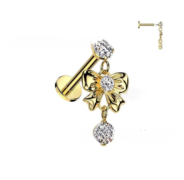 

Spiral Flat Back Earrings Butterfly Pearl Design Fashion Jewelry for Women Men Unisex Versatile золотой
