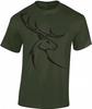 T-Shirt da Caccia per uomo Passione per la Caccia Regalo per Cacciatore Cervo Capra Top
