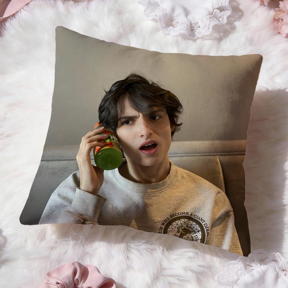 Vlastní povlak na polštář F-Finn WolfhardS Prémiové pohodlí Oboustranný povlak na polštář - Design Dva v jednom pro jakoukoli místnost a interiér auta