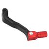 Motorcycle Gear Shifter Lever High Strength Metal Anti Collision Gear Shift Lever Pedal for Most Dirt Bikes Red