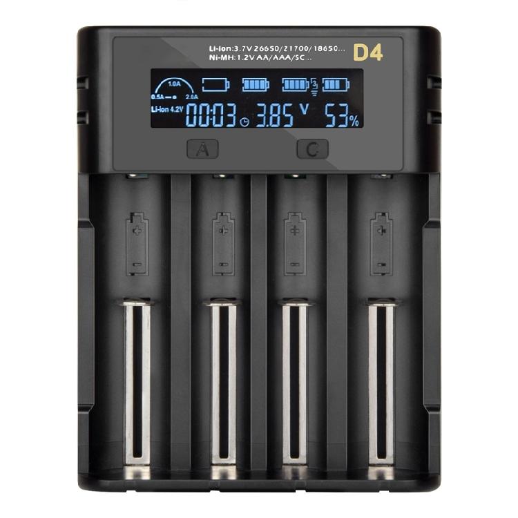 

Universal 18650 Battery Charger for AAAA/AAA/SC/C/F6/18350/18500/18490/18650 1