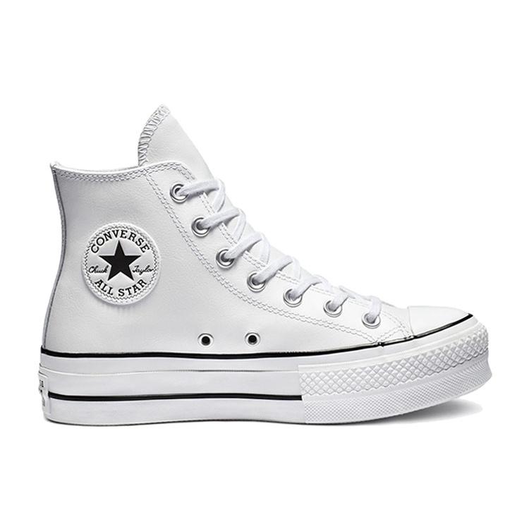 New Converse Chuck Taylor All Star Lift Hi White Women's 561676C