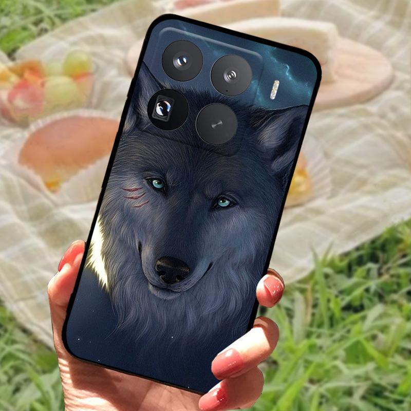 Hülle Für Xiaomi 15 Pro Silikon TPU Handy Stoßfest Weicher Bumper Schutzhülle Für Xiaomi Mi 15 Pro Coque 2410DPN6CC Schutzhüllen