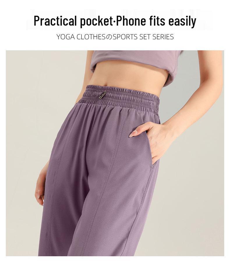 Women's Petite Quick-Dry Jogger Pants for Running, Fitness, Hiking, and Travel