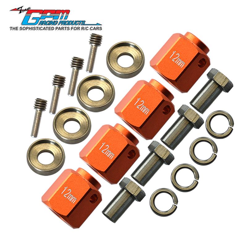 GPM Aluminum Hex Adapters Thick For TRAXXAS TRX4 Defender Trail Crawler / TRX6