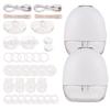 S20 Portable Wearable Breast Pump Hands Free Electric Breast Pump for Breastfeeding 4 Modes 9 Suction Low Noise Breast Pump
