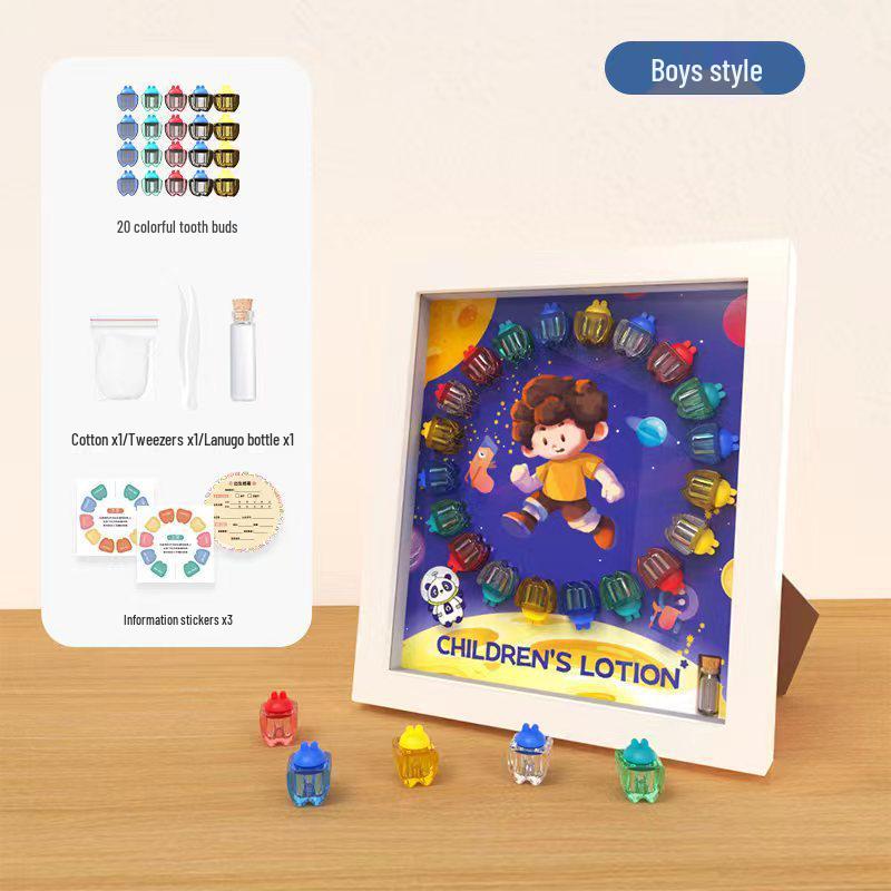 Baby Tooth Storage Box: Commemorative Keepsake for Infant Teeth