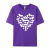 Leisure Tees Hip Hop Cotton Unisexs Top Tshirts Funny Dachshund Hearts Valentines Day Tshirt Black Shirt Graphic Tees