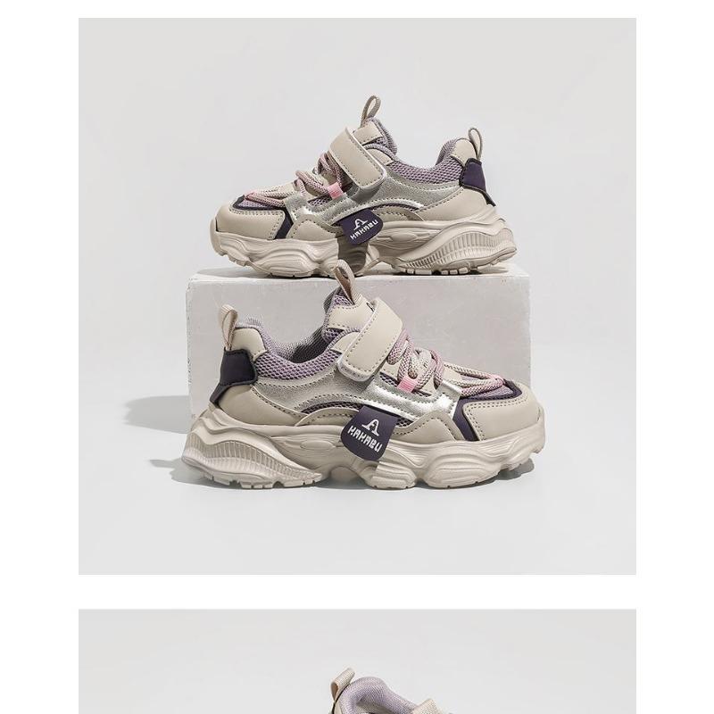 Fashion Children Girls Lightweight Casual Sports Running Dad Sneakers