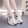 Platform dad shoes women's 2025 new spring and autumn height increase versatile popular casual sports shoes children's tide 2112