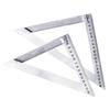 Aluminum Alloy 150x200mm Triangle Steel Angle Ruler for Woodworking