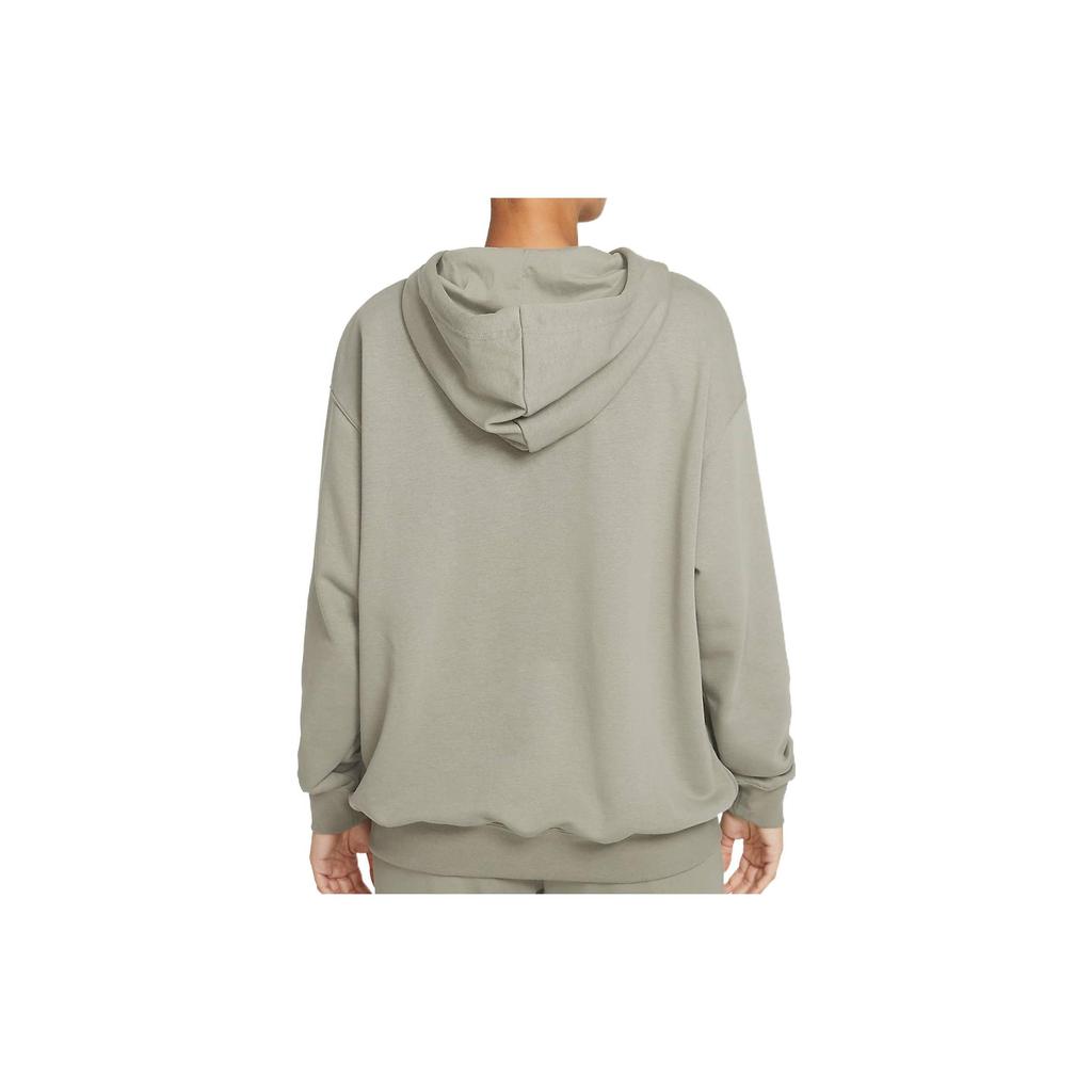 Nike Solid Color Letter Print Casual Pullover Hoodie Women Hoodies Light-Army-Green DJ6394-320