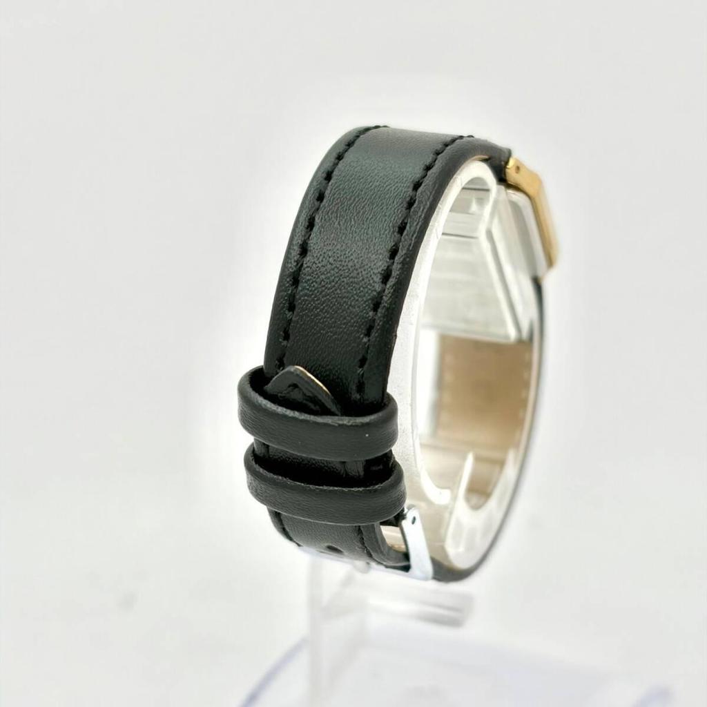 [New battery] SEIKO Seiko ladies watch gold rectangular 7320-5570 426660 new belt