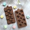 Silicone Chocolate Molds for Truffles Caramel Hard Candy Food-Grade Reusable Easy To Clean Chocolates Candies Jelly Kitchen Essential
