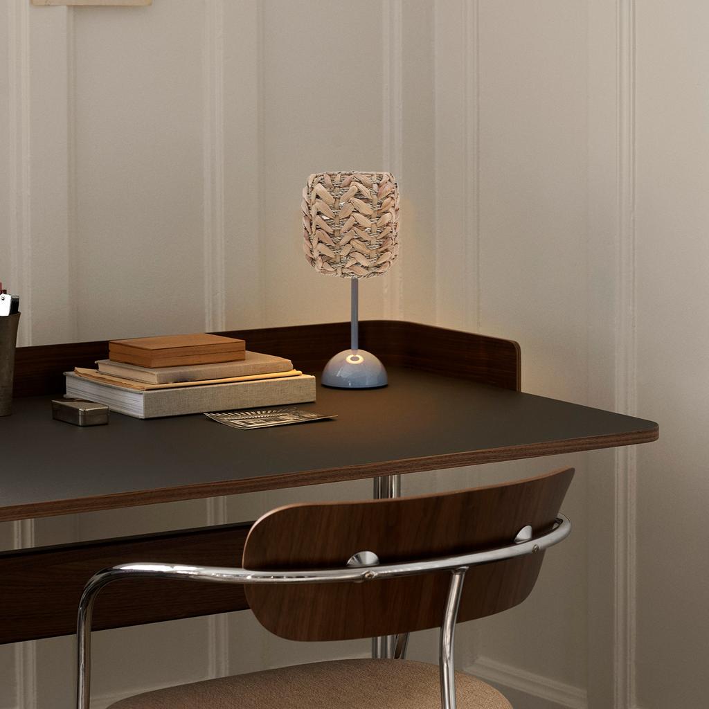 Lightweight Woven Lampshade for Ceiling Light Pendant Lamp Living Room Bedroom Study Rustic Style Decorative Lamp Cover