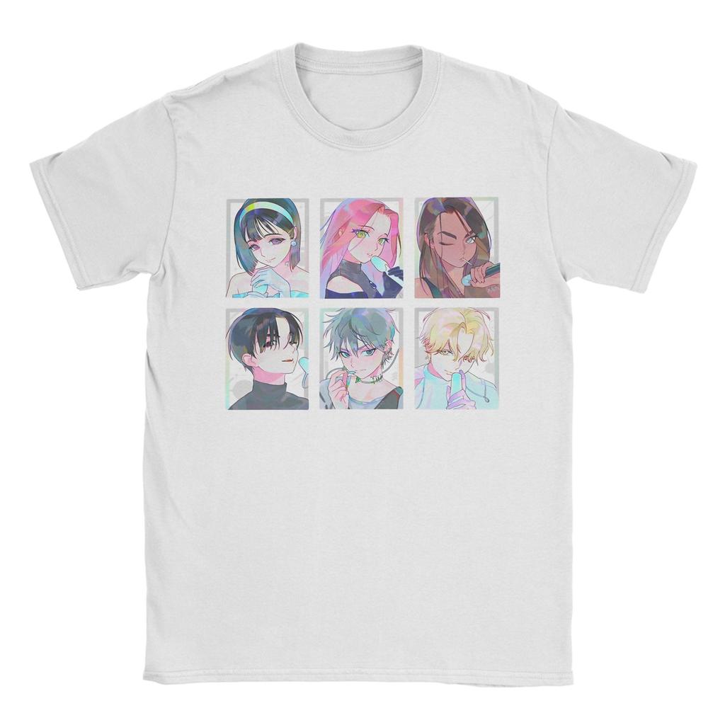 Alien Stage TShirts for Men Women Till Ivan Anime Novelty Pure Cotton Tees Crewneck Short Sleeve T Shirt Birthday Gift Clothes