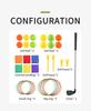 Non-Toxic 3 In 1 Loop Sandbag Golf Bean Bag Toss Game For Kids Outdoor Sport Toys Golf Chipping Game Golf Training Mat Children Toy Gifts
