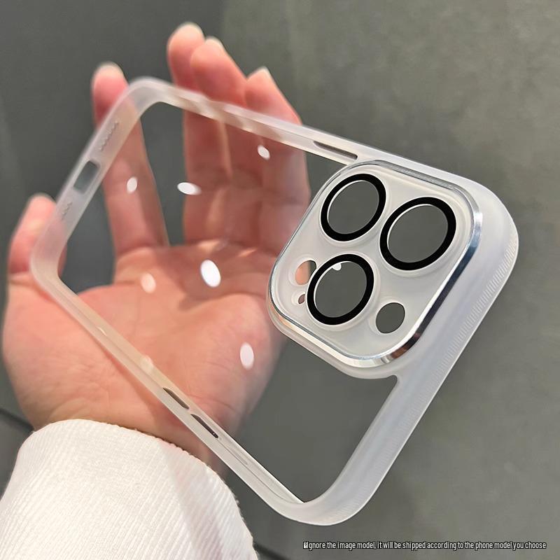 Transparent All-Inclusive Protective Case for Apple iPhone 15/14 Pro/13/12 – Drop-Proof and High-End Design