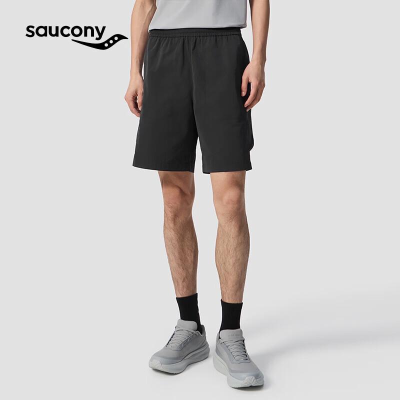Saucony Men s Loose Fit Multi-Pocket Woven Sports Shorts 2XL