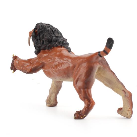 Animal Figurine Simulated Desktop Decoration Mammoth Megalodon Dire Wolf Ancient Animals Model Sculpture Educational Toys for Home