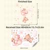 1pc Cartoon Bear Fox Heart Rainbow Animal Wall Stickers for Kids Room Children Room Removable Living Room Decoration Wall Decals